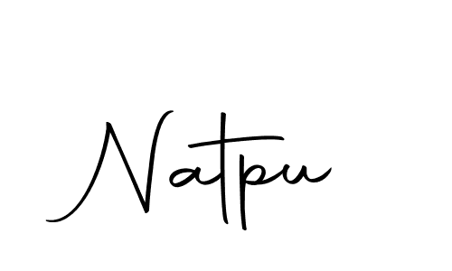 The best way (Autography-DOLnW) to make a short signature is to pick only two or three words in your name. The name Natpu include a total of six letters. For converting this name. Natpu signature style 10 images and pictures png