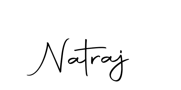 Create a beautiful signature design for name Natraj. With this signature (Autography-DOLnW) fonts, you can make a handwritten signature for free. Natraj signature style 10 images and pictures png