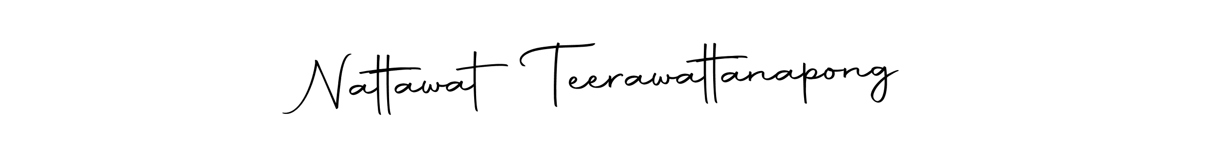 You should practise on your own different ways (Autography-DOLnW) to write your name (Nattawat Teerawattanapong) in signature. don't let someone else do it for you. Nattawat Teerawattanapong signature style 10 images and pictures png