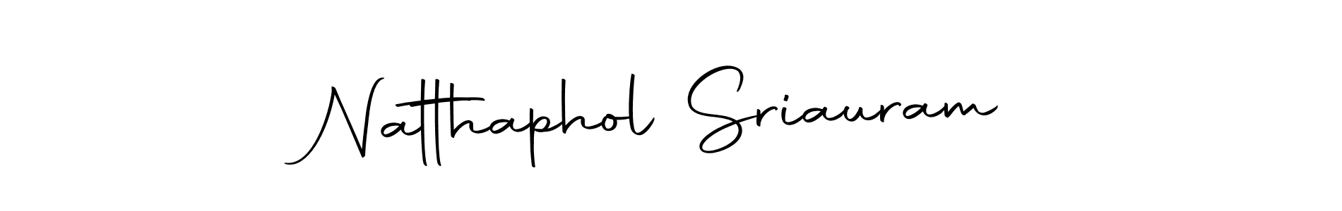 Make a beautiful signature design for name Natthaphol Sriauram. Use this online signature maker to create a handwritten signature for free. Natthaphol Sriauram signature style 10 images and pictures png