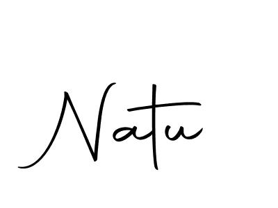 Make a beautiful signature design for name Natu. Use this online signature maker to create a handwritten signature for free. Natu signature style 10 images and pictures png