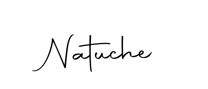 The best way (Autography-DOLnW) to make a short signature is to pick only two or three words in your name. The name Natuche include a total of six letters. For converting this name. Natuche signature style 10 images and pictures png
