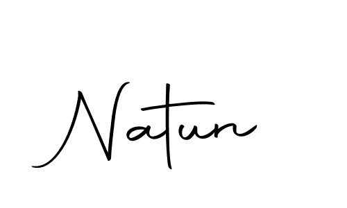 Create a beautiful signature design for name Natun. With this signature (Autography-DOLnW) fonts, you can make a handwritten signature for free. Natun signature style 10 images and pictures png