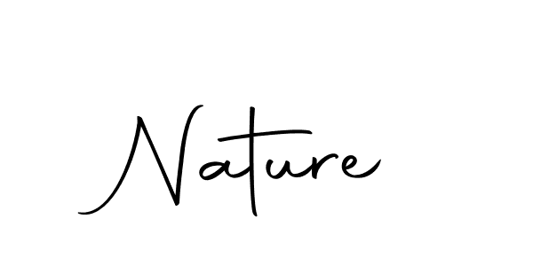 You should practise on your own different ways (Autography-DOLnW) to write your name (Nature) in signature. don't let someone else do it for you. Nature signature style 10 images and pictures png