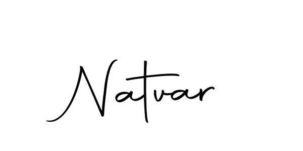 Natvar stylish signature style. Best Handwritten Sign (Autography-DOLnW) for my name. Handwritten Signature Collection Ideas for my name Natvar. Natvar signature style 10 images and pictures png