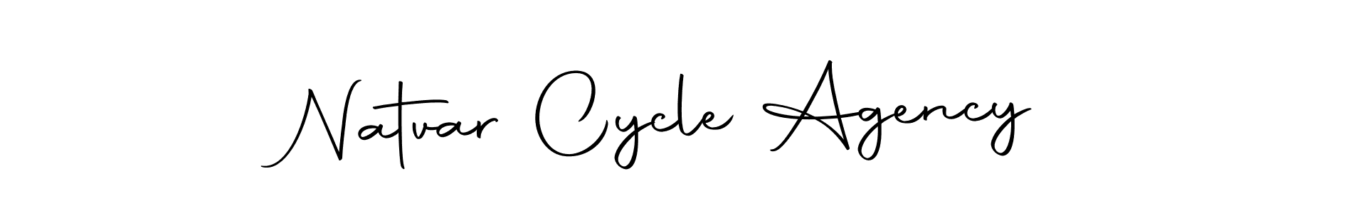 Make a beautiful signature design for name Natvar Cycle Agency. Use this online signature maker to create a handwritten signature for free. Natvar Cycle Agency signature style 10 images and pictures png