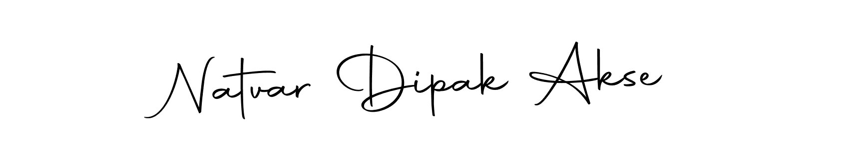 You should practise on your own different ways (Autography-DOLnW) to write your name (Natvar Dipak Akse) in signature. don't let someone else do it for you. Natvar Dipak Akse signature style 10 images and pictures png
