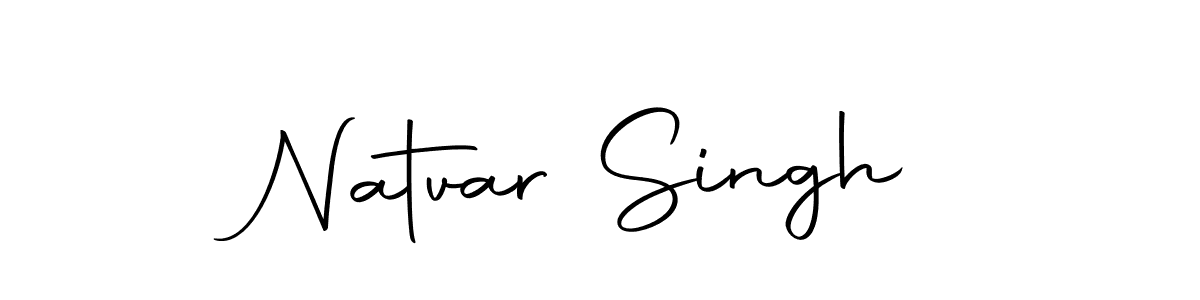 Similarly Autography-DOLnW is the best handwritten signature design. Signature creator online .You can use it as an online autograph creator for name Natvar Singh. Natvar Singh signature style 10 images and pictures png