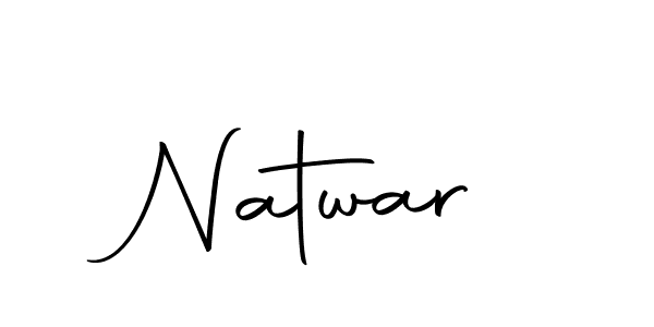 How to make Natwar name signature. Use Autography-DOLnW style for creating short signs online. This is the latest handwritten sign. Natwar signature style 10 images and pictures png