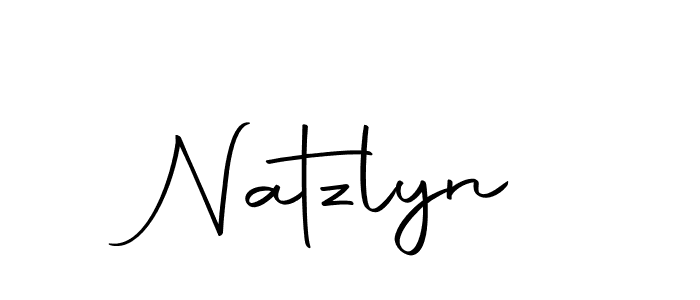How to make Natzlyn signature? Autography-DOLnW is a professional autograph style. Create handwritten signature for Natzlyn name. Natzlyn signature style 10 images and pictures png