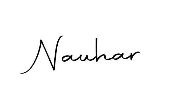 The best way (Autography-DOLnW) to make a short signature is to pick only two or three words in your name. The name Nauhar include a total of six letters. For converting this name. Nauhar signature style 10 images and pictures png