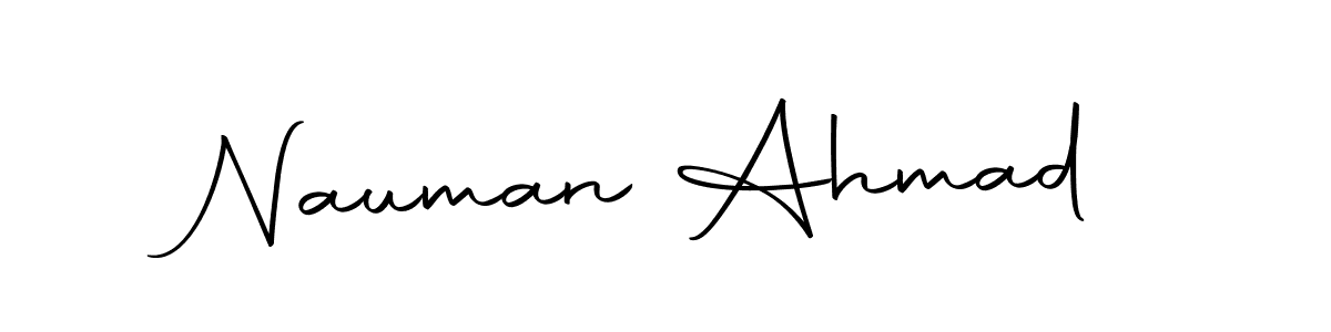 Here are the top 10 professional signature styles for the name Nauman Ahmad. These are the best autograph styles you can use for your name. Nauman Ahmad signature style 10 images and pictures png