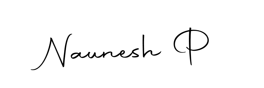 The best way (Autography-DOLnW) to make a short signature is to pick only two or three words in your name. The name Naunesh P include a total of six letters. For converting this name. Naunesh P signature style 10 images and pictures png