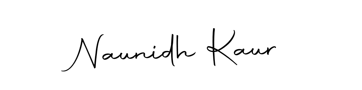 Design your own signature with our free online signature maker. With this signature software, you can create a handwritten (Autography-DOLnW) signature for name Naunidh Kaur. Naunidh Kaur signature style 10 images and pictures png