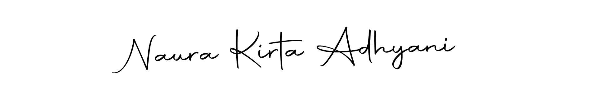 if you are searching for the best signature style for your name Naura Kirta Adhyani. so please give up your signature search. here we have designed multiple signature styles  using Autography-DOLnW. Naura Kirta Adhyani signature style 10 images and pictures png