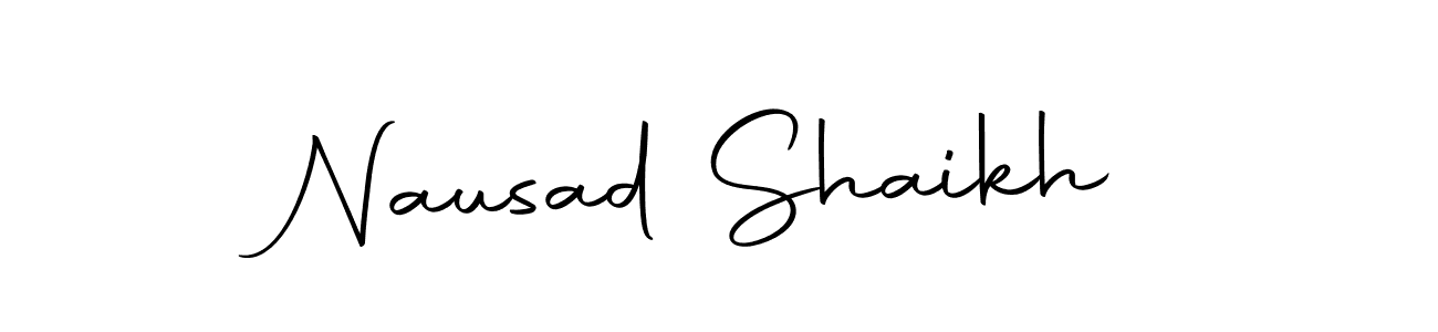 Also we have Nausad Shaikh name is the best signature style. Create professional handwritten signature collection using Autography-DOLnW autograph style. Nausad Shaikh signature style 10 images and pictures png