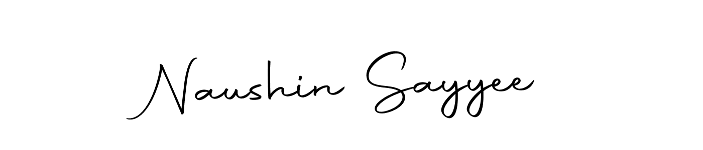 It looks lik you need a new signature style for name Naushin Sayyee. Design unique handwritten (Autography-DOLnW) signature with our free signature maker in just a few clicks. Naushin Sayyee signature style 10 images and pictures png
