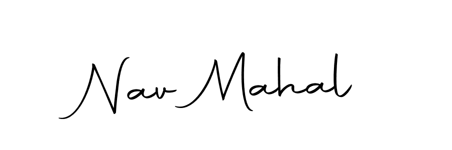 Make a beautiful signature design for name Nav Mahal. With this signature (Autography-DOLnW) style, you can create a handwritten signature for free. Nav Mahal signature style 10 images and pictures png