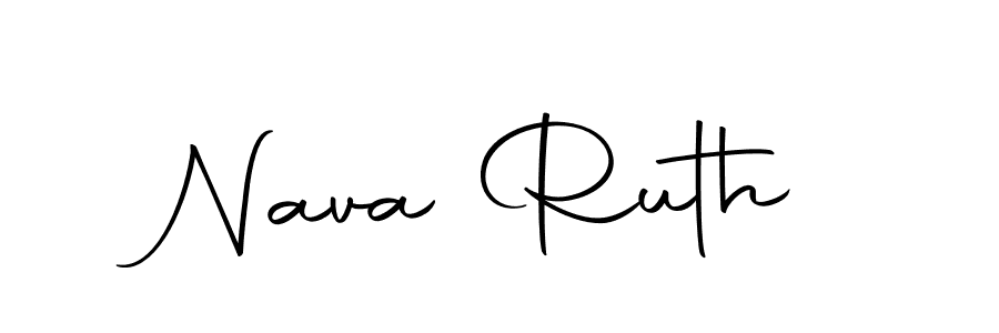 How to make Nava Ruth signature? Autography-DOLnW is a professional autograph style. Create handwritten signature for Nava Ruth name. Nava Ruth signature style 10 images and pictures png