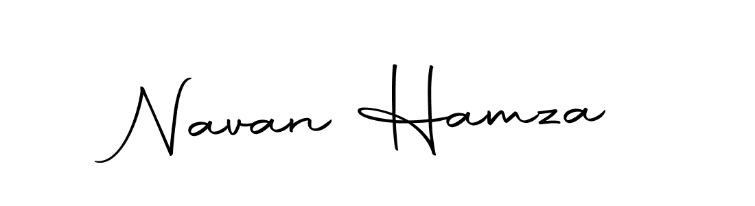 The best way (Autography-DOLnW) to make a short signature is to pick only two or three words in your name. The name Navan Hamza include a total of six letters. For converting this name. Navan Hamza signature style 10 images and pictures png