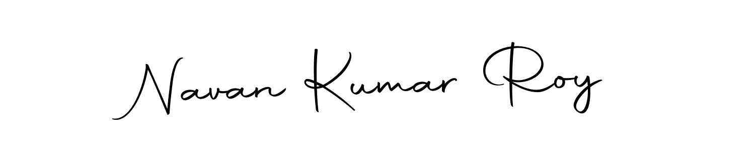 Use a signature maker to create a handwritten signature online. With this signature software, you can design (Autography-DOLnW) your own signature for name Navan Kumar Roy. Navan Kumar Roy signature style 10 images and pictures png