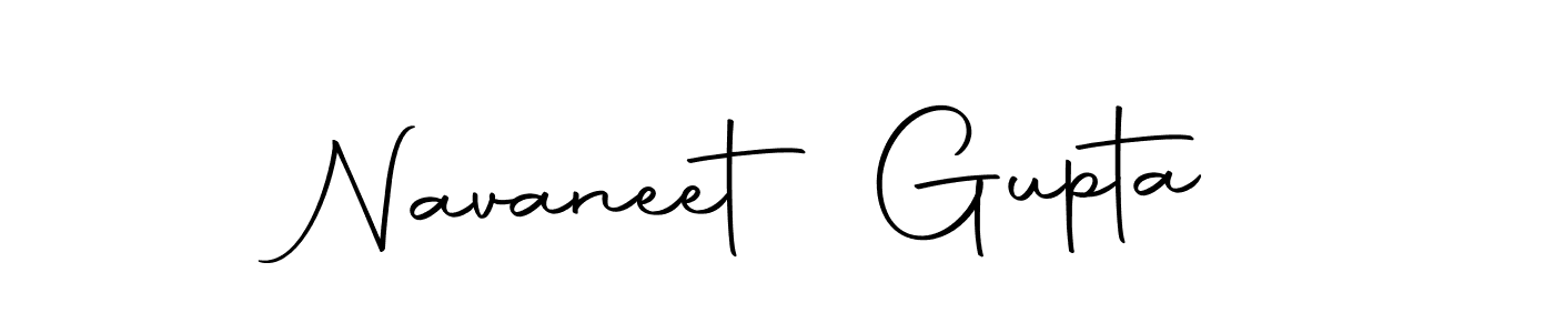 How to make Navaneet Gupta name signature. Use Autography-DOLnW style for creating short signs online. This is the latest handwritten sign. Navaneet Gupta signature style 10 images and pictures png