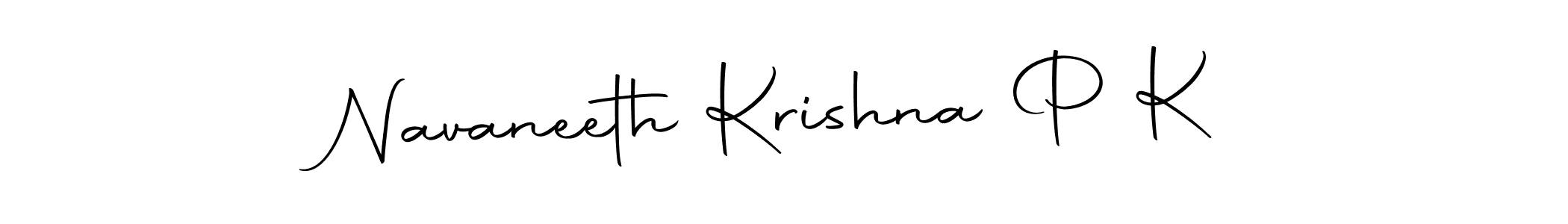 The best way (Autography-DOLnW) to make a short signature is to pick only two or three words in your name. The name Navaneeth Krishna P K include a total of six letters. For converting this name. Navaneeth Krishna P K signature style 10 images and pictures png