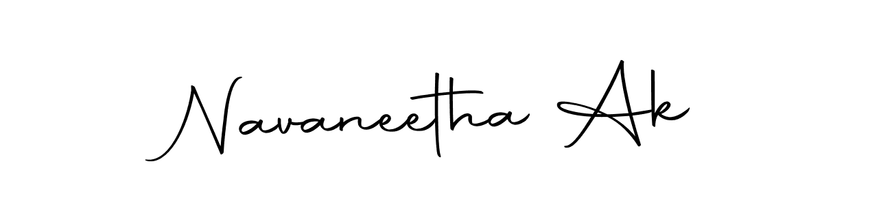The best way (Autography-DOLnW) to make a short signature is to pick only two or three words in your name. The name Navaneetha Ak include a total of six letters. For converting this name. Navaneetha Ak signature style 10 images and pictures png