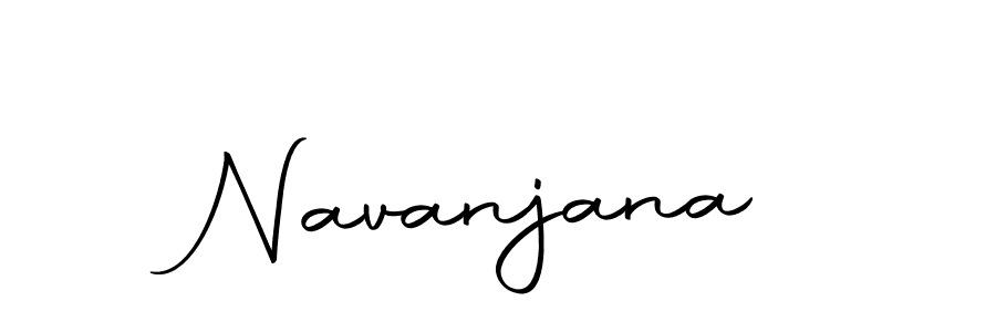 Use a signature maker to create a handwritten signature online. With this signature software, you can design (Autography-DOLnW) your own signature for name Navanjana. Navanjana signature style 10 images and pictures png