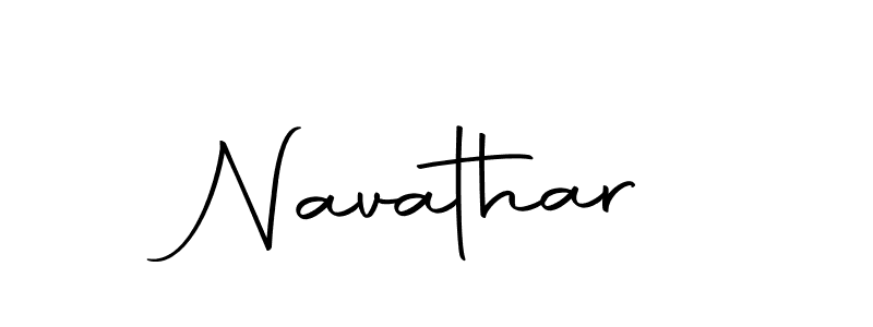 Design your own signature with our free online signature maker. With this signature software, you can create a handwritten (Autography-DOLnW) signature for name Navathar. Navathar signature style 10 images and pictures png