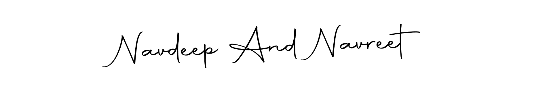 Once you've used our free online signature maker to create your best signature Autography-DOLnW style, it's time to enjoy all of the benefits that Navdeep And Navreet name signing documents. Navdeep And Navreet signature style 10 images and pictures png