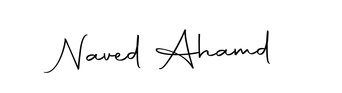 Make a beautiful signature design for name Naved Ahamd. Use this online signature maker to create a handwritten signature for free. Naved Ahamd signature style 10 images and pictures png