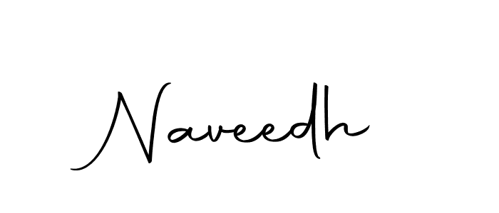Create a beautiful signature design for name Naveedh. With this signature (Autography-DOLnW) fonts, you can make a handwritten signature for free. Naveedh signature style 10 images and pictures png
