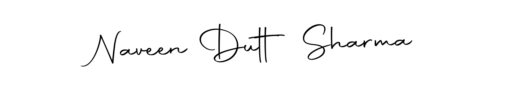 Design your own signature with our free online signature maker. With this signature software, you can create a handwritten (Autography-DOLnW) signature for name Naveen Dutt Sharma. Naveen Dutt Sharma signature style 10 images and pictures png