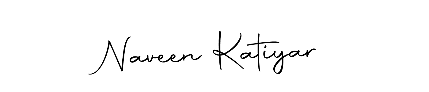 Design your own signature with our free online signature maker. With this signature software, you can create a handwritten (Autography-DOLnW) signature for name Naveen Katiyar. Naveen Katiyar signature style 10 images and pictures png
