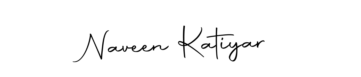 Create a beautiful signature design for name Naveen Katiyar. With this signature (Autography-DOLnW) fonts, you can make a handwritten signature for free. Naveen Katiyar signature style 10 images and pictures png