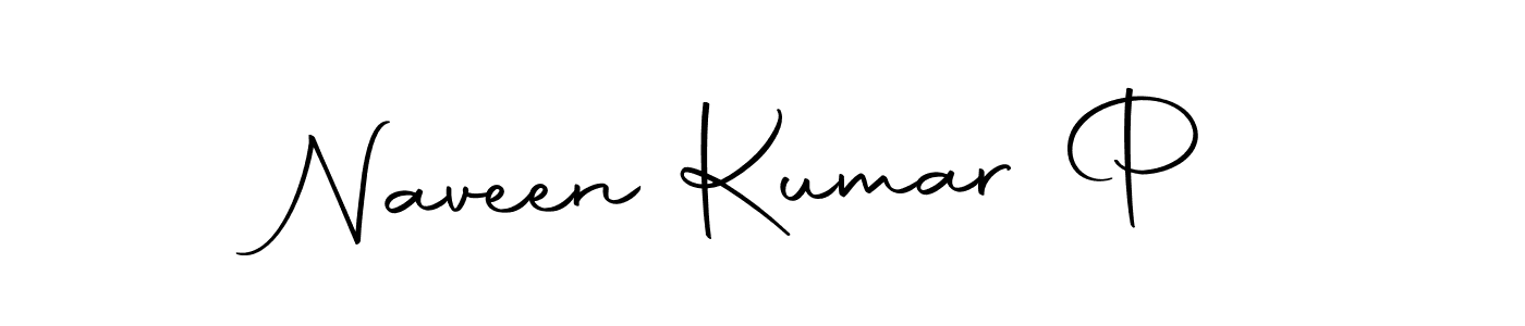 How to make Naveen Kumar P name signature. Use Autography-DOLnW style for creating short signs online. This is the latest handwritten sign. Naveen Kumar P signature style 10 images and pictures png