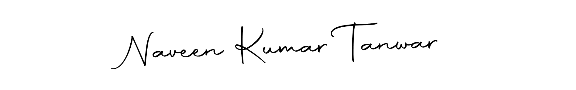 Make a short Naveen Kumar Tanwar signature style. Manage your documents anywhere anytime using Autography-DOLnW. Create and add eSignatures, submit forms, share and send files easily. Naveen Kumar Tanwar signature style 10 images and pictures png