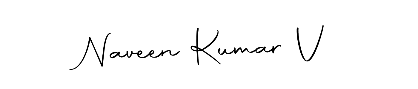 Also we have Naveen Kumar V name is the best signature style. Create professional handwritten signature collection using Autography-DOLnW autograph style. Naveen Kumar V signature style 10 images and pictures png