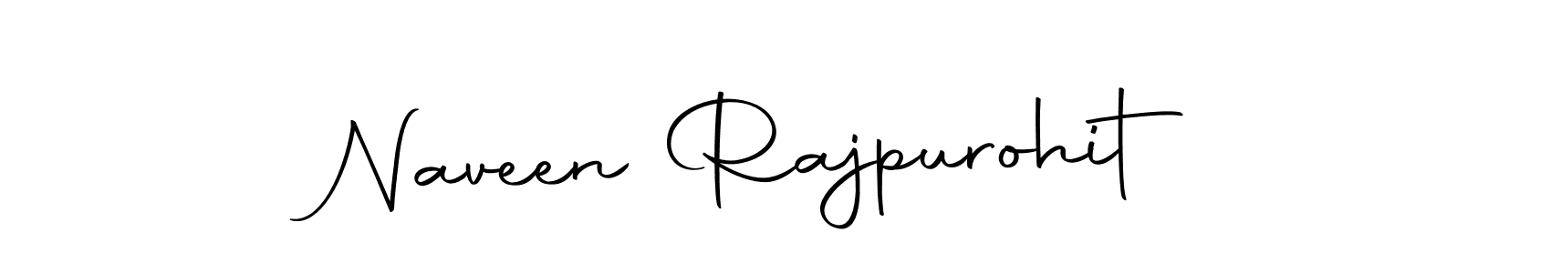 Use a signature maker to create a handwritten signature online. With this signature software, you can design (Autography-DOLnW) your own signature for name Naveen Rajpurohit. Naveen Rajpurohit signature style 10 images and pictures png