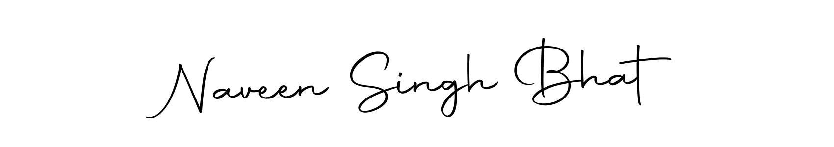 Make a beautiful signature design for name Naveen Singh Bhat. Use this online signature maker to create a handwritten signature for free. Naveen Singh Bhat signature style 10 images and pictures png