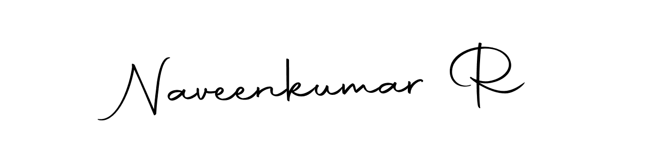 Design your own signature with our free online signature maker. With this signature software, you can create a handwritten (Autography-DOLnW) signature for name Naveenkumar R. Naveenkumar R signature style 10 images and pictures png