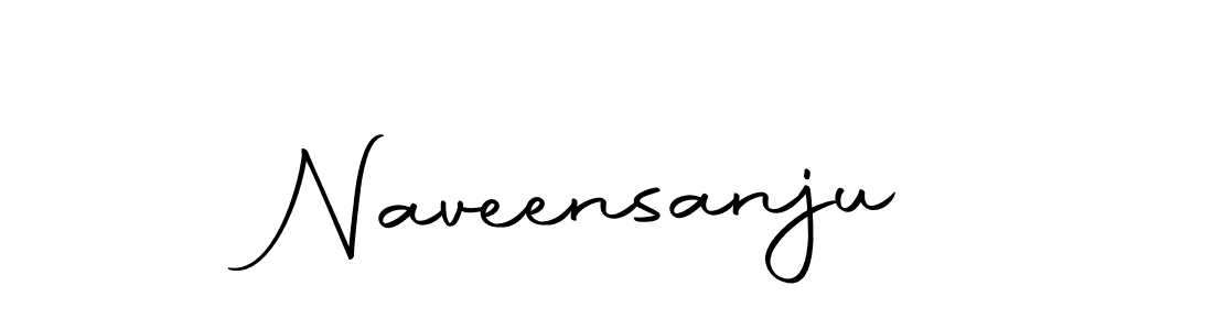 Make a beautiful signature design for name Naveensanju. With this signature (Autography-DOLnW) style, you can create a handwritten signature for free. Naveensanju signature style 10 images and pictures png