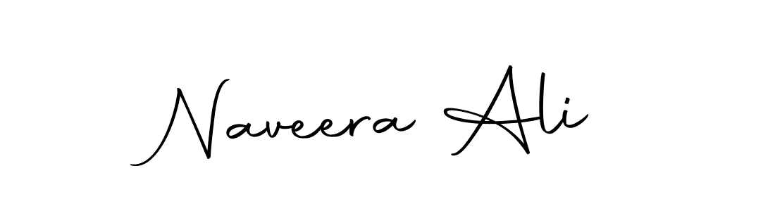 Create a beautiful signature design for name Naveera Ali. With this signature (Autography-DOLnW) fonts, you can make a handwritten signature for free. Naveera Ali signature style 10 images and pictures png