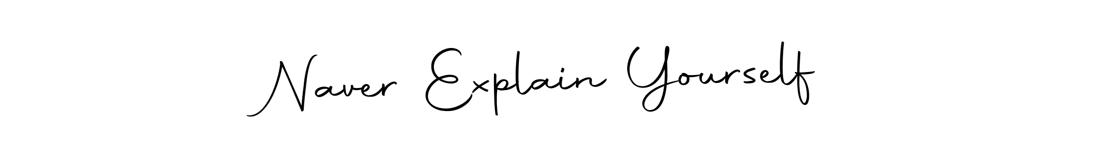 Also we have Naver Explain Yourself name is the best signature style. Create professional handwritten signature collection using Autography-DOLnW autograph style. Naver Explain Yourself signature style 10 images and pictures png