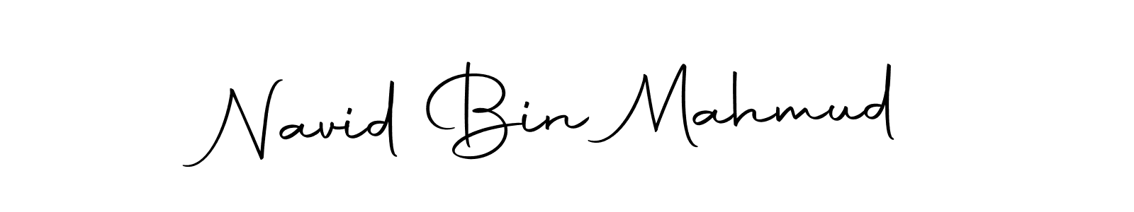 Also we have Navid Bin Mahmud name is the best signature style. Create professional handwritten signature collection using Autography-DOLnW autograph style. Navid Bin Mahmud signature style 10 images and pictures png