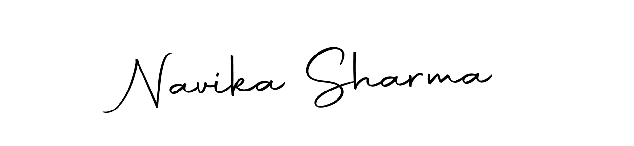 Make a beautiful signature design for name Navika Sharma. Use this online signature maker to create a handwritten signature for free. Navika Sharma signature style 10 images and pictures png