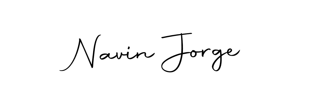 Navin Jorge stylish signature style. Best Handwritten Sign (Autography-DOLnW) for my name. Handwritten Signature Collection Ideas for my name Navin Jorge. Navin Jorge signature style 10 images and pictures png