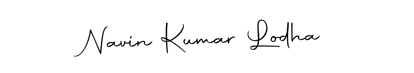 Create a beautiful signature design for name Navin Kumar Lodha. With this signature (Autography-DOLnW) fonts, you can make a handwritten signature for free. Navin Kumar Lodha signature style 10 images and pictures png