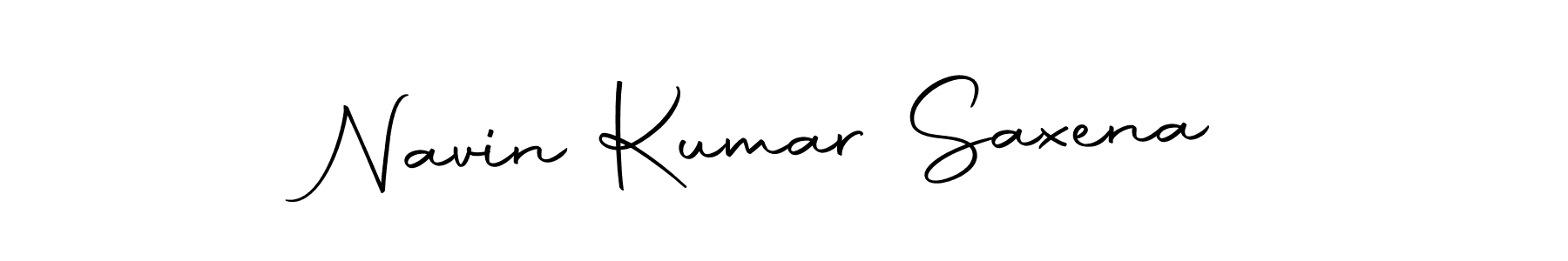 Create a beautiful signature design for name Navin Kumar Saxena. With this signature (Autography-DOLnW) fonts, you can make a handwritten signature for free. Navin Kumar Saxena signature style 10 images and pictures png